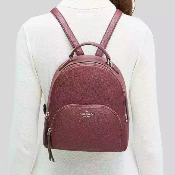 BLACK FRIDAY SALE Kate spade medium Jackson backpack cherrywood - Picture 1 of 6